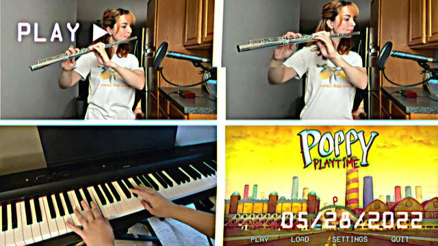 It's Playtime- Poppy Playtime {Flute & Piano} смотреть онлайн