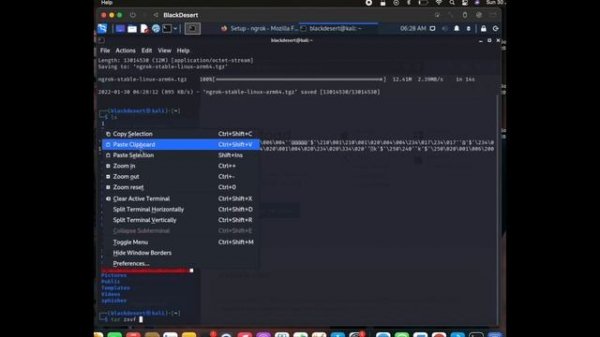 how to install ngrok on Kali Linux in 2022 ( zsh: exec format error solved)