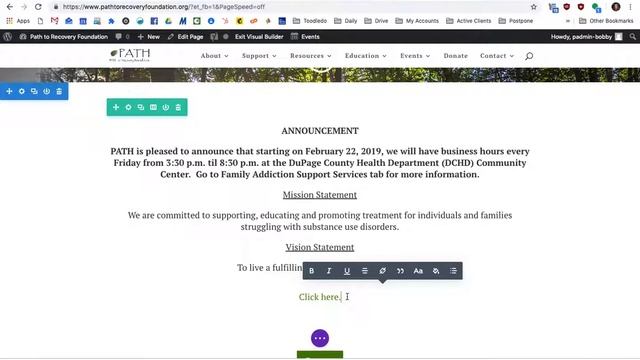 Adding links to a page using the Divi builder on Wordpress смотреть онлайн