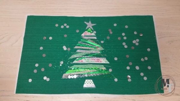 Сумка шоппер на Новый год. Часть1. Апсайклинг / Sac à provisions pour Noël. Partie1. Upcycling