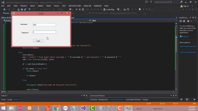 Login and Reset Password using Vb.net and Sqlserver смотреть онлайн
