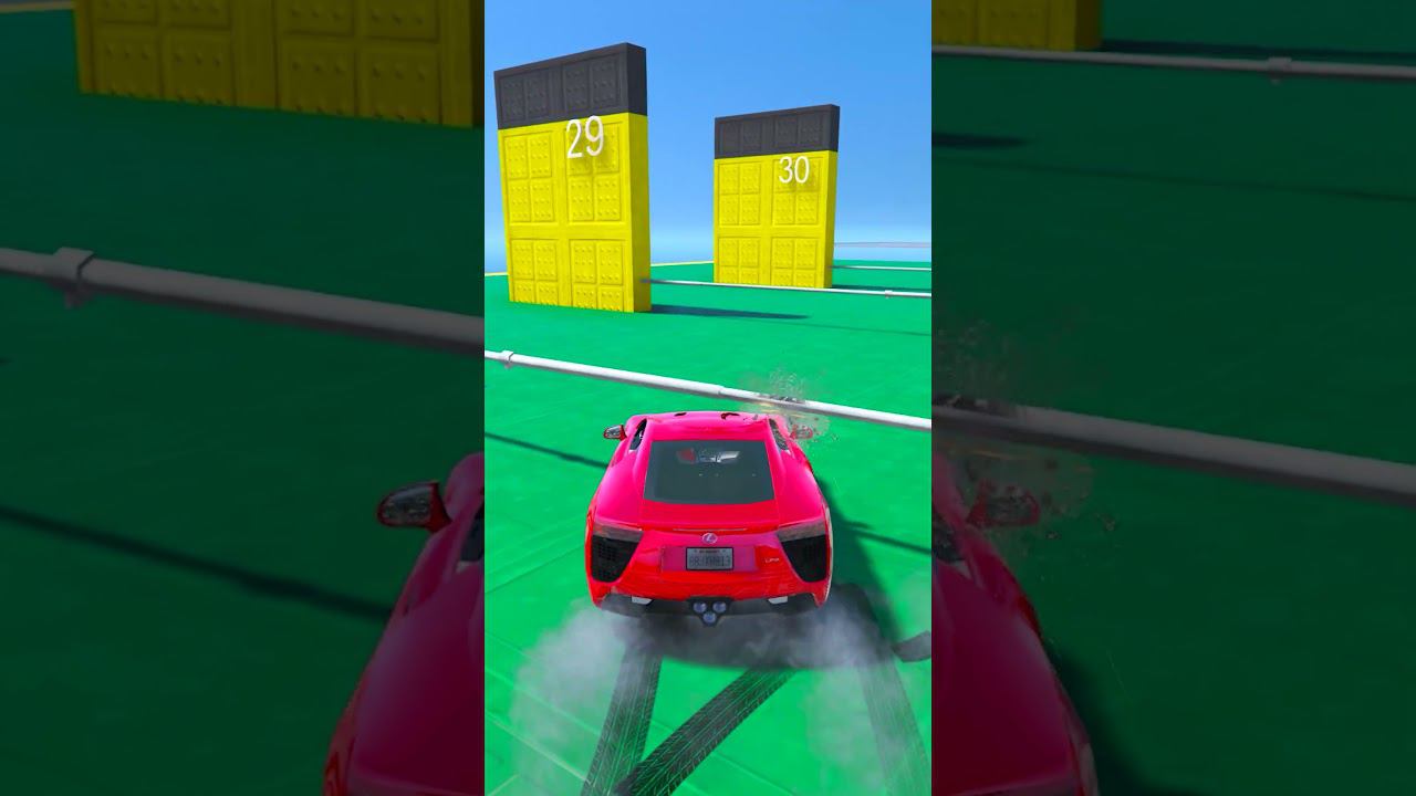 КАК ДАЛЕКО ПРОЕДЕТ ЧИТ ТАЧКА ПОД САМЫМ НИЗКИМ ШЛАГБАУМОМ? УЗКО НИЗКО В ГТА 5! #shorts смотреть онлайн