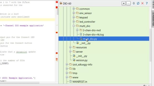 Creating an IzoT Network with the Multi DIO Application смотреть онлайн