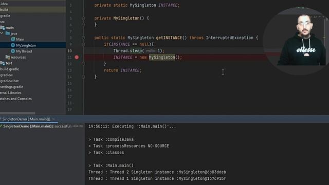 How to create Singleton in Java properly ?? смотреть онлайн