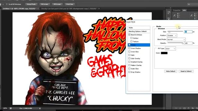 Adobe Photoshop Speed Art Halloween 2017 смотреть онлайн