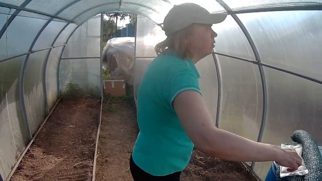 Затеняем теплицу Ограждение для смородины смотреть онлайн