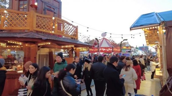 Paris, France ?? - Paris Christmas Market 2022 [ 4K HDR ] | Marché de Noel Paris | A Walk In Paris