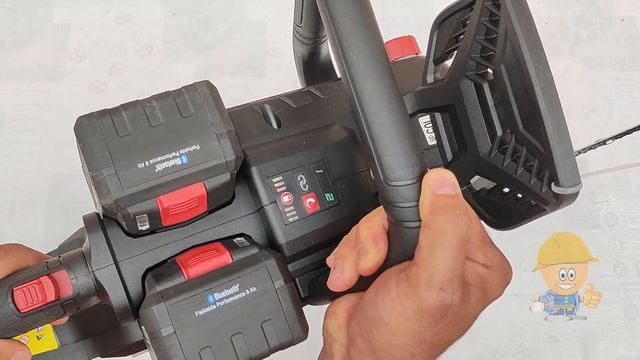 Parkside Performance 40V Chainsaw PPKSA 40 LI A1 Test 8Ah VS 2Ah