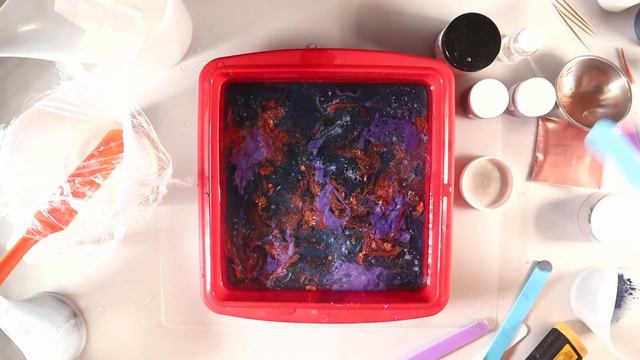 Make a Nebula soap with me, using all 6 new Deep Space @MadMicas ! смотреть онлайн
