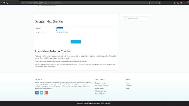 #SEO #Tools Google Index Checker Total Pages смотреть онлайн