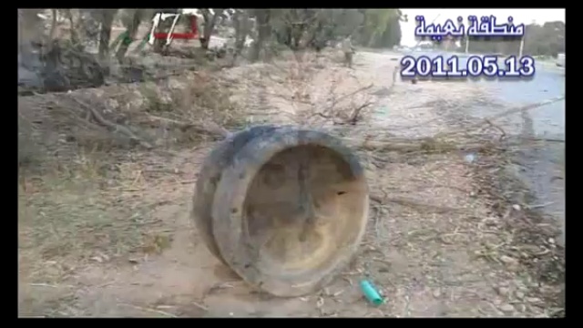 Уничтоженный ливийский танк. (Ливия 2011 г.) смотреть онлайн