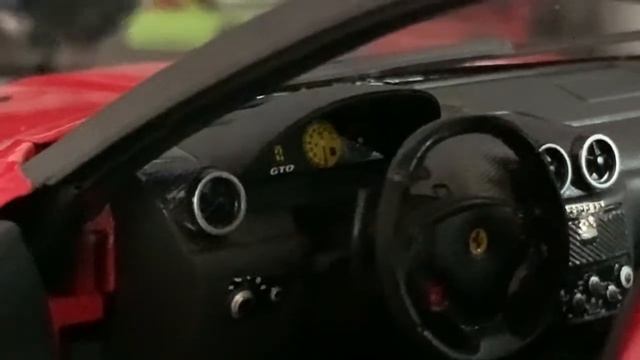 Hotwheels Elite Ferrari 599 GTO Review смотреть онлайн