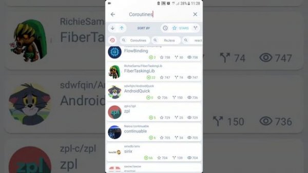 GitHub Android client app