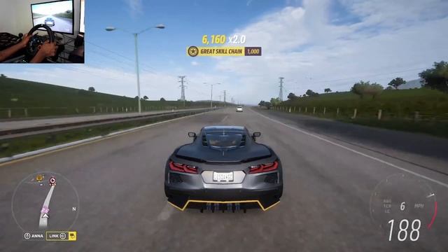 2024 Chevrolet Corvette E-Ray - Forza Horizon 5 | Logitech G29 gameplay смотреть онлайн