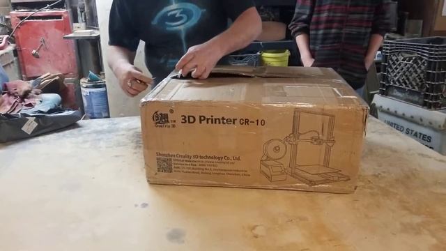 Scotty's Unboxing CR-10 3D Printer смотреть онлайн