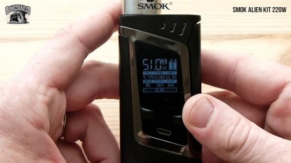 Smok Alien 220W Starter Kit. ГДЕ КНОПКА??