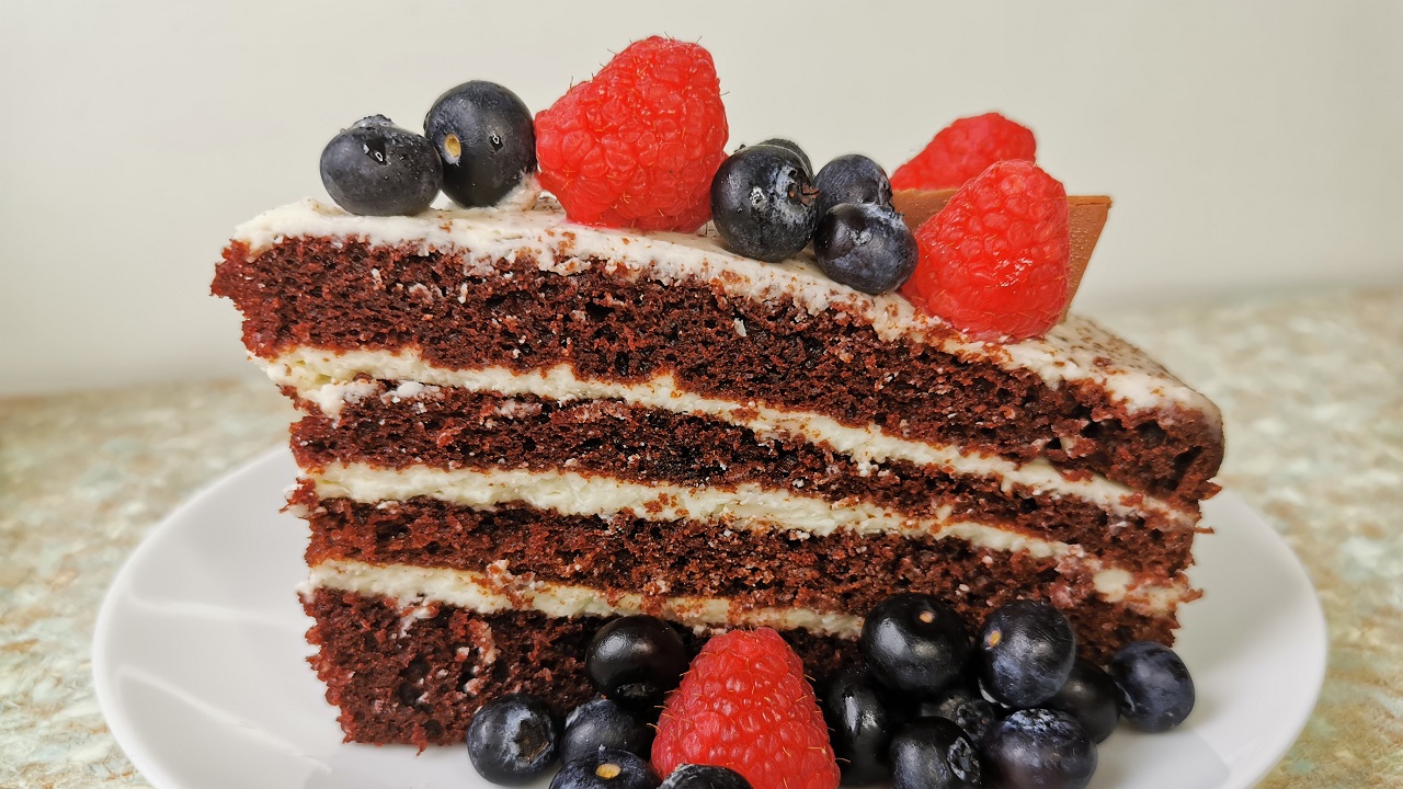 СДЕЛАЙТЕ ЕГО И ОН СТАНЕТ ВАШИМ ЛЮБИМЫМ\ ШОКОЛАДНЫЙ ТОРТ\ СУПЕР КРЕМ для ЛЮБОГО торта