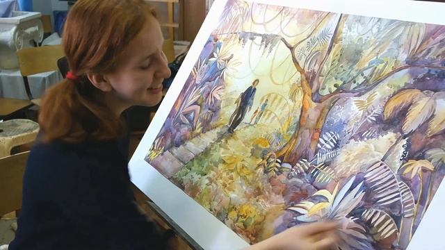 Выпуск Детской художественной школы г. Пермь 2015 смотреть онлайн