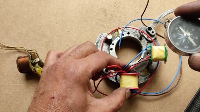 Как определить полярность маховика МВ 1