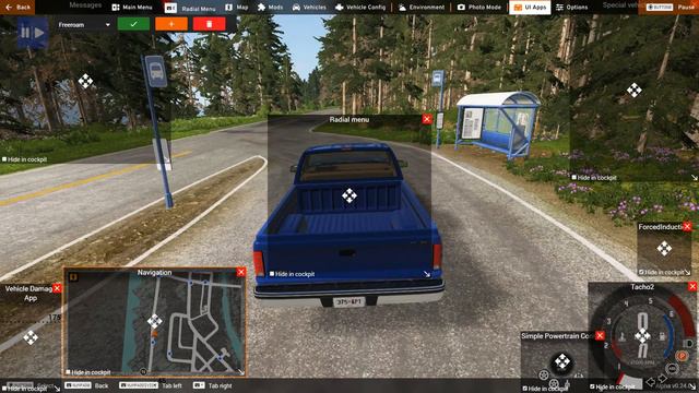 How to Add Mini Map Navigation or GPS in BeamNG Drive New Layout смотреть онлайн