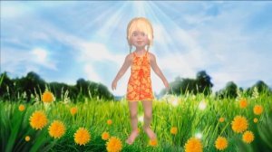 Детская песня Ушки, глазки, носик, рот