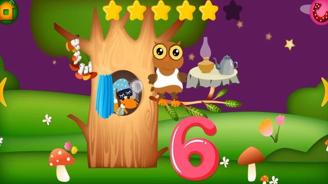 Учим цифры .Счет от 1 до 10 .Считаем до десяти. смотреть онлайн