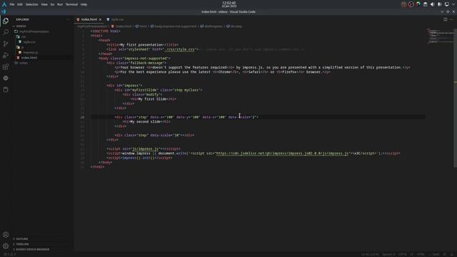 impress.js :: Tutorial - Episode 2: more advanced functionality смотреть онлайн