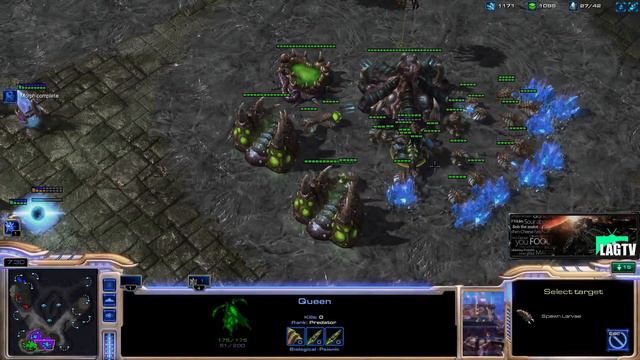 NovaWar Says Game 31 [88MPH] -- Starcraft 2 [LAGTV] смотреть онлайн