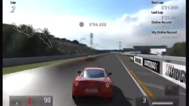 Gran Turismo 5 Prologue vs Forza Motorsport 3 - Ferrari 599 GTB смотреть онлайн