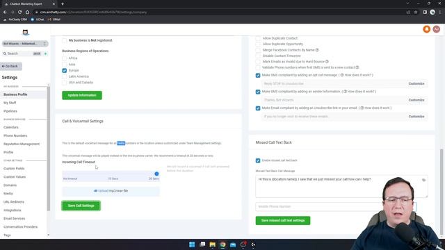 AirChatty CRM Tutorial - Dashboard & Settings смотреть онлайн