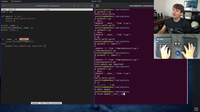 python: what is `__main__` / `__main__.py` ? (beginner - intermediate) anthony explains #344 смотреть онлайн