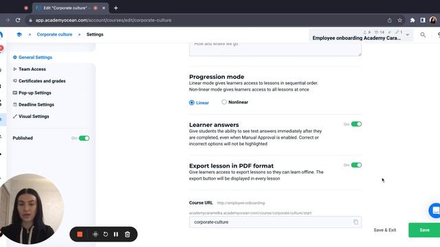 AcademyOcean LMS video tutorial: How Learner Can Download A Lesson In PDF Format? смотреть онлайн