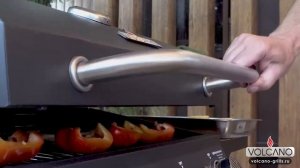 Газовый гриль Volcano "Trio" с тремя конфорками. Готовим с удовольствием!