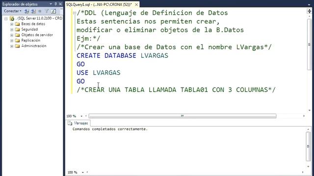 DDL MS-SQL SERVER 2012: CREATE, ALTER, DROP смотреть онлайн