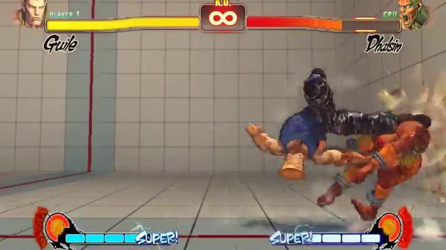 Street Fighter 4 Guile combos 2 смотреть онлайн