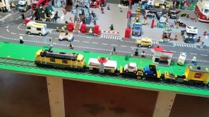 LEGO City 7939 Товарный поезд - второй поезд в моей коллекции. Рассматриваем и обсуждаем.