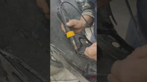 Правильный ремонт пластика PP/EPDM.