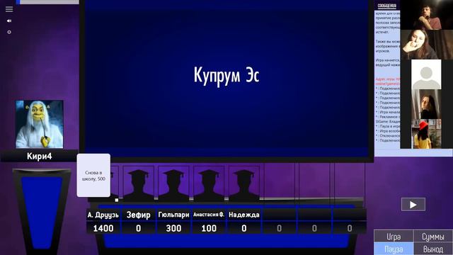 Викторина «Своя игра» в литературном клубе «Bedlam»