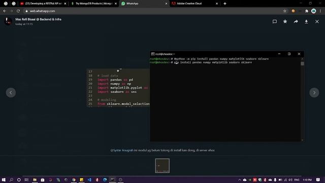 Import error: No module named (apapun) | Bahasa Indonesia смотреть онлайн