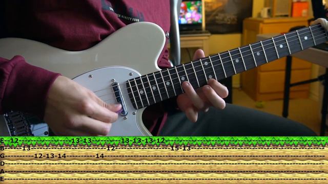 Super Mario Bros. medley // Guitar playthrough with tabs смотреть онлайн
