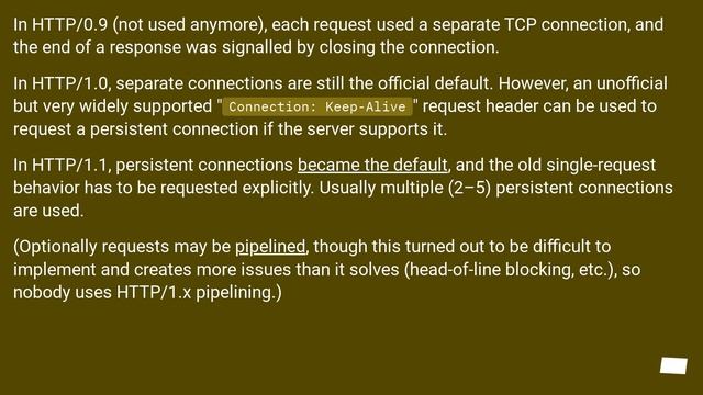 Do browsers create new TCP connections for each HTTP requests? смотреть онлайн