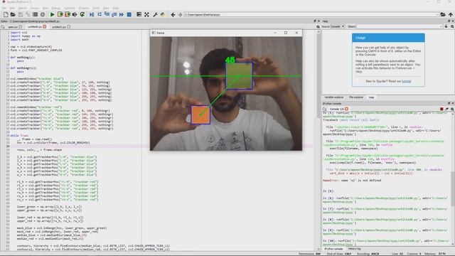 Real Time Angle Measuring With Python OpenCV смотреть онлайн
