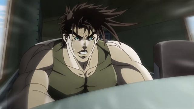 От винта — Джозеф Джостар. JoJo’s Bizarre Adventure.