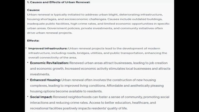 What are causes and effects of urban renewal How does a Lack of Communication affect relationship смотреть онлайн