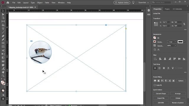 How to Make a Clipping Mask in InDesign смотреть онлайн