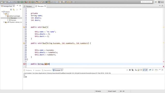 Class With Multiple Constructor Methods | Java For Beginners смотреть онлайн