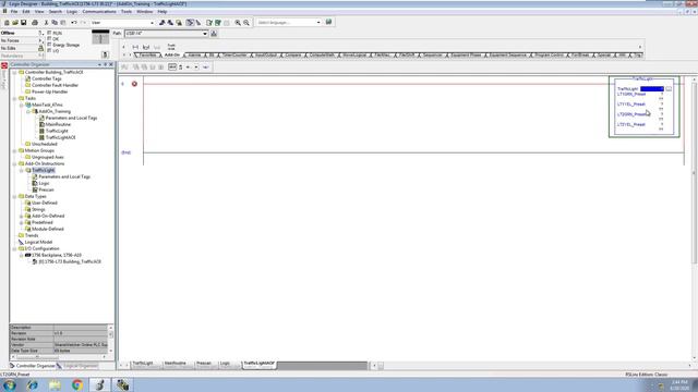 Studio 5000 Traffic Light Add On Instruction Req Vis Variations (Video 3) смотреть онлайн