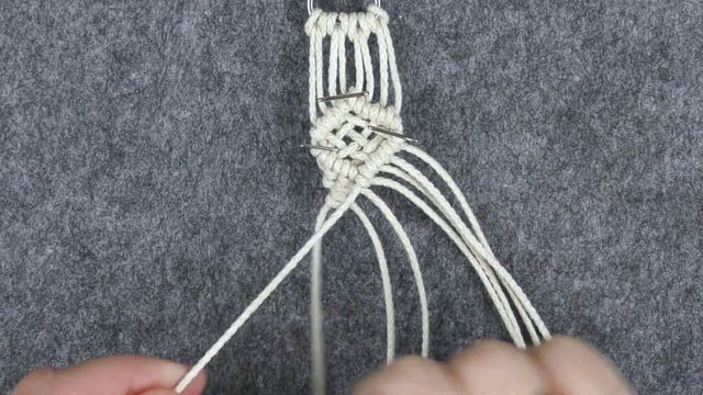 BRAIDED DIAMONDS MACRAME KEYCHAIN DIY смотреть онлайн