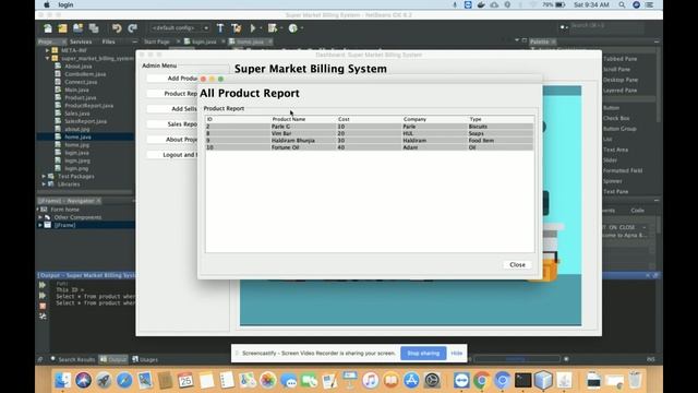 Java and MySQL Project on Super Market Billing System смотреть онлайн