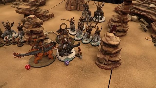 Fyreslayers vs Beastclaw Raiders Age of Sigmar Battle Report - The Lost City Ep 3 смотреть онлайн